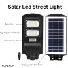 Solar Garden Lights 95W 5V Panel 50W LED